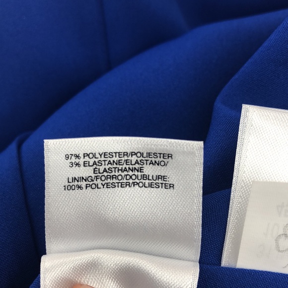 Kasper Blue Sleeveless Sheath Style Dress - Picture 8 of 8